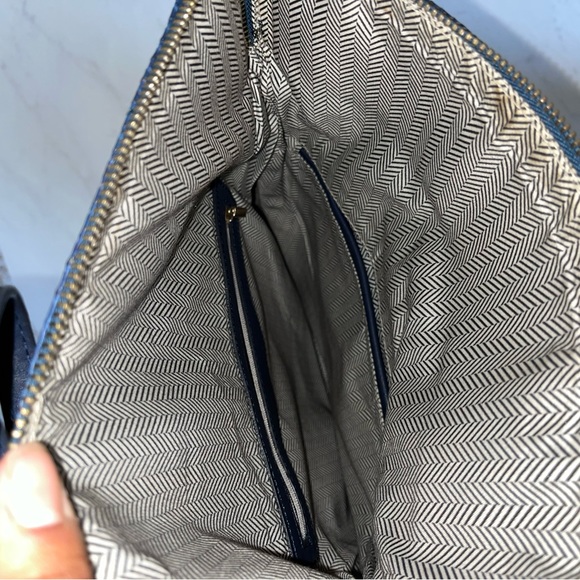 Blue Quilted Purse - Picture 4 of 7